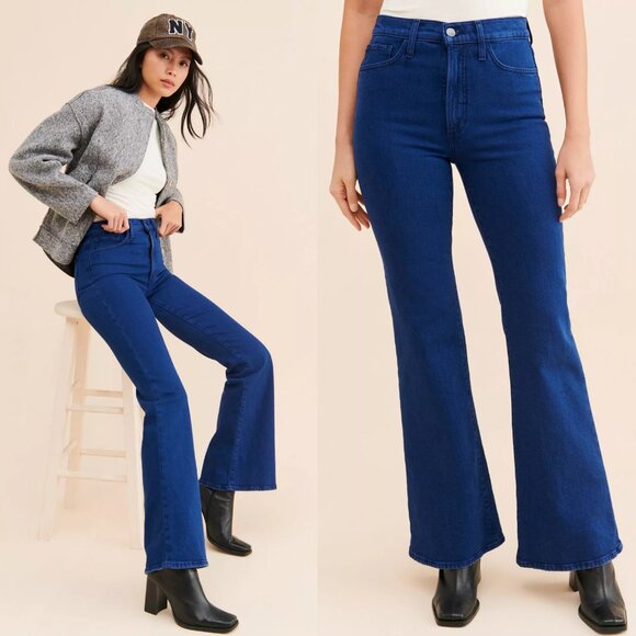 Joe's Jeans Molly High-Rise Flare Jeans Size 29 - Picture 2 of 10